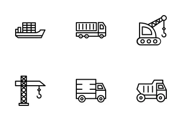 Transportation Icon Pack