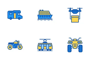 Transportation Icon Pack