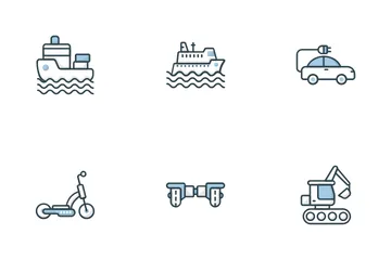 Transportation Icon Pack