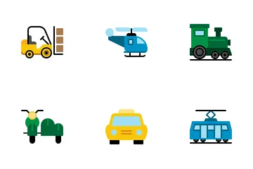 Transportation Icon Pack