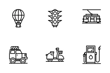 Transportation Icon Pack