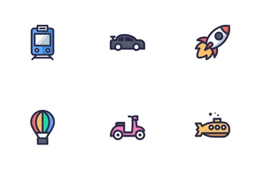 Transportation Icon Pack