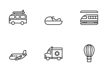 Transportation Icon Pack