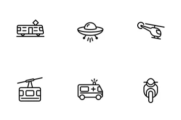 Transportation Icon Pack