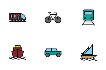 Transportation Icon Pack