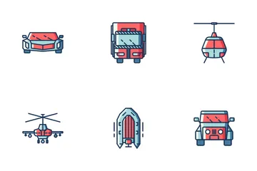 Transportation Icon Pack