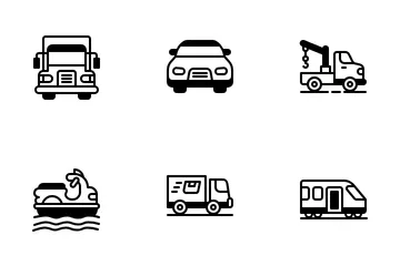 Transportation Icon Pack