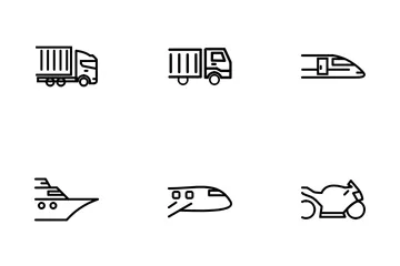 Transportation Icon Pack