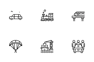 Transportation Icon Pack