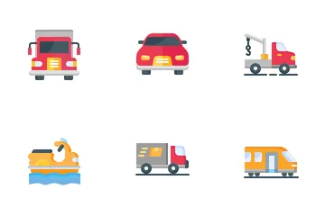 Transportation Icon Pack