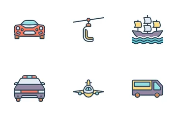 Transportation Icon Pack