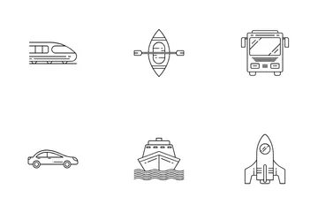 Transportation Icon Pack