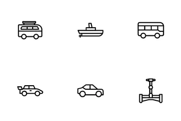 Transportation Icon Pack