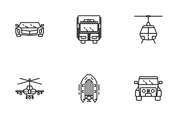 Transportation Icon Pack