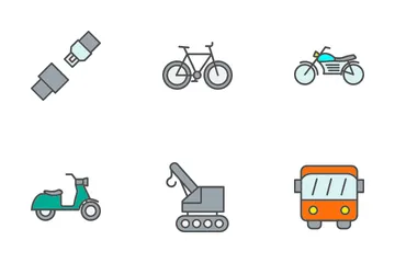 Transportation Icon Pack