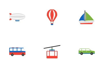 Transportation Icon Pack