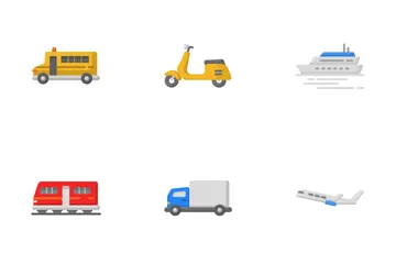 Transportation Icon Pack