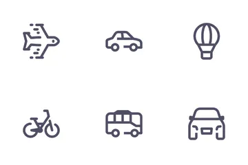 Transportation & Vehicle Icon Pack