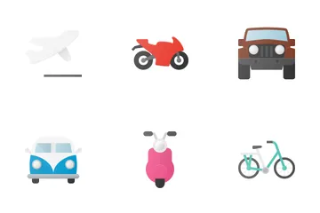 Transportation & Vehicles  Icon Pack