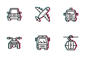 Transportation & Vehicles Icon Pack