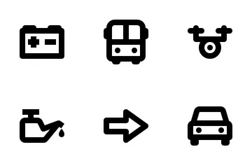 Transportation & Vehicles Icon Pack