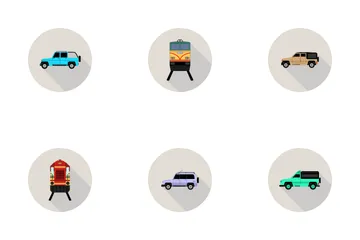 Transportation Vol 2 Icon Pack