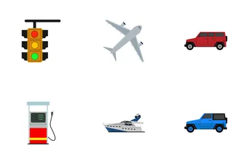 Transportation Vol 6 Icon Pack