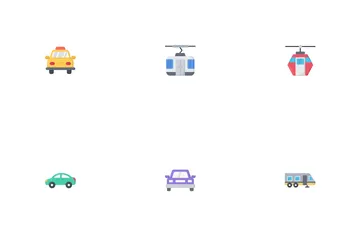 Transportations Icon Pack