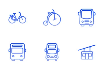 Transportations Icon Pack