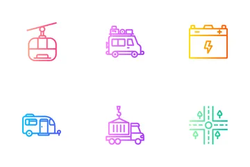 Transporte Icon Pack