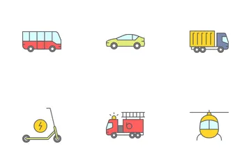 Transporte Icon Pack