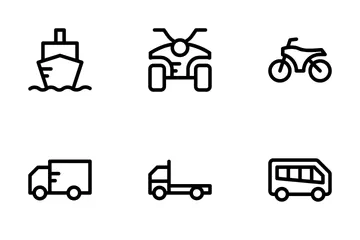 Transporte Icon Pack