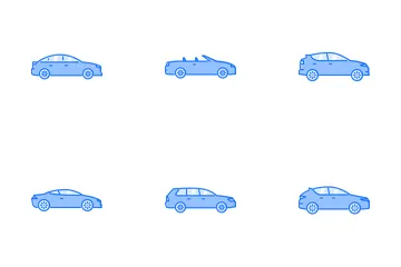 Transporte Pacote de Ícones