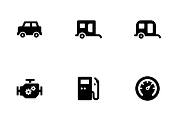 Transporte Paquete de Iconos