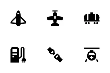 Transporte Paquete de Iconos
