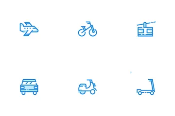 Transporte Paquete de Iconos