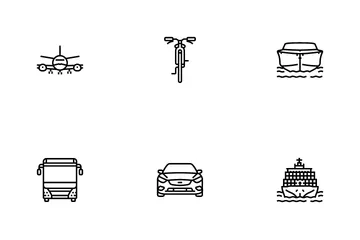 Transportfahrzeug Symbolpack