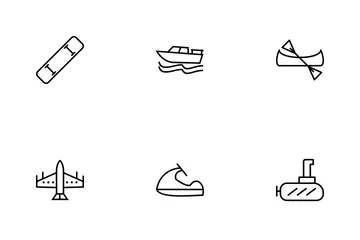 Transportlinie Symbolpack