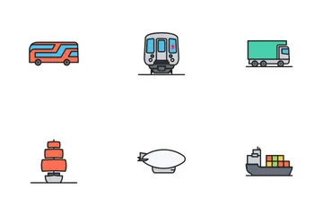 Transport Pack d'Icônes