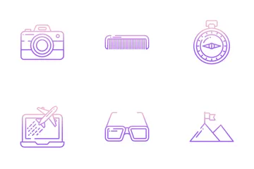 Travel Accessories Icon Pack