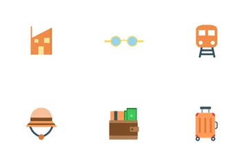 Travel & Accommodation Icon Pack