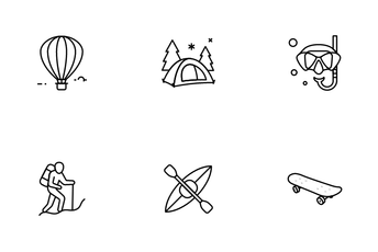 Travel Activity Icon Pack
