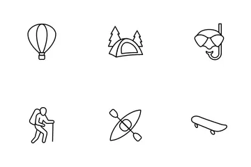 Travel Activity Icon Pack