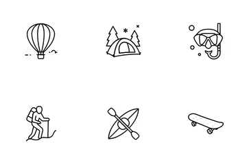 Travel Activity Icon Pack