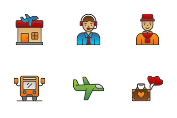 Travel Agency Icon Pack