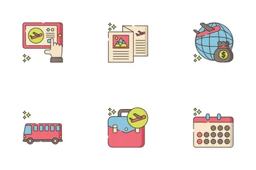 Travel Agency Icon Pack