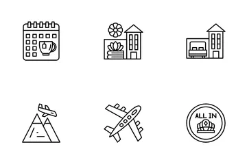 Travel Agency Icon Pack