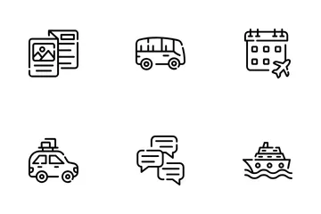 Travel Agent Icon Pack