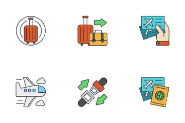 Travel & Airport Icon Pack