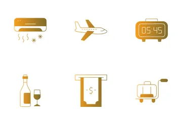 Travel And Accommodation Icon Pack